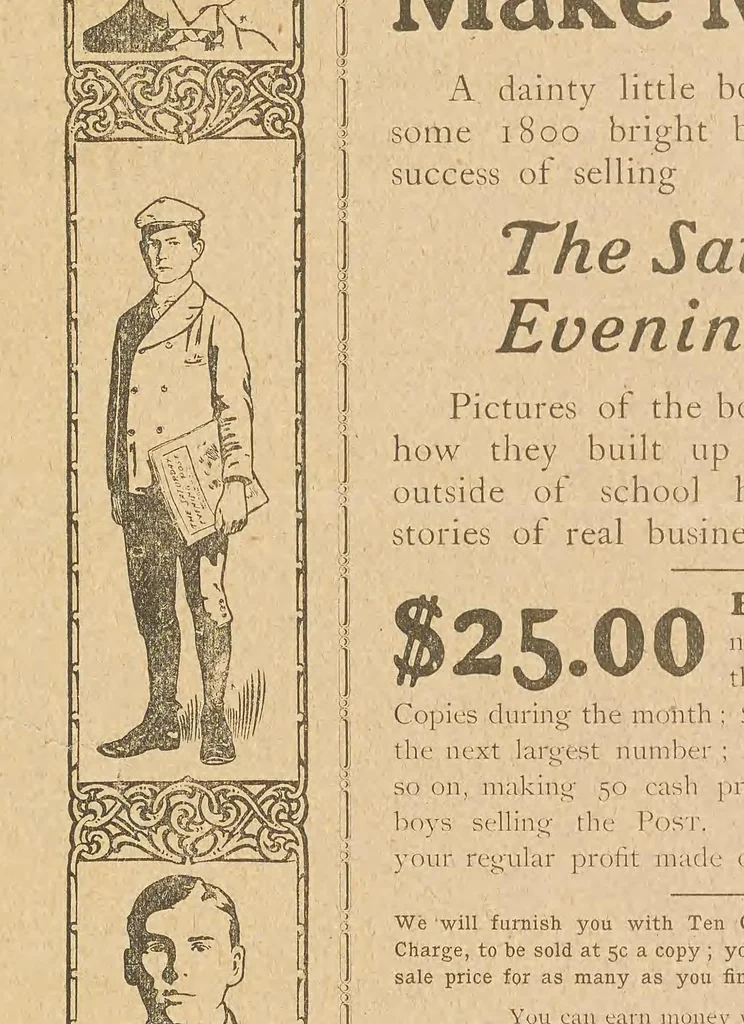 An illustration from The Youth's realm, 1906, leaf 11