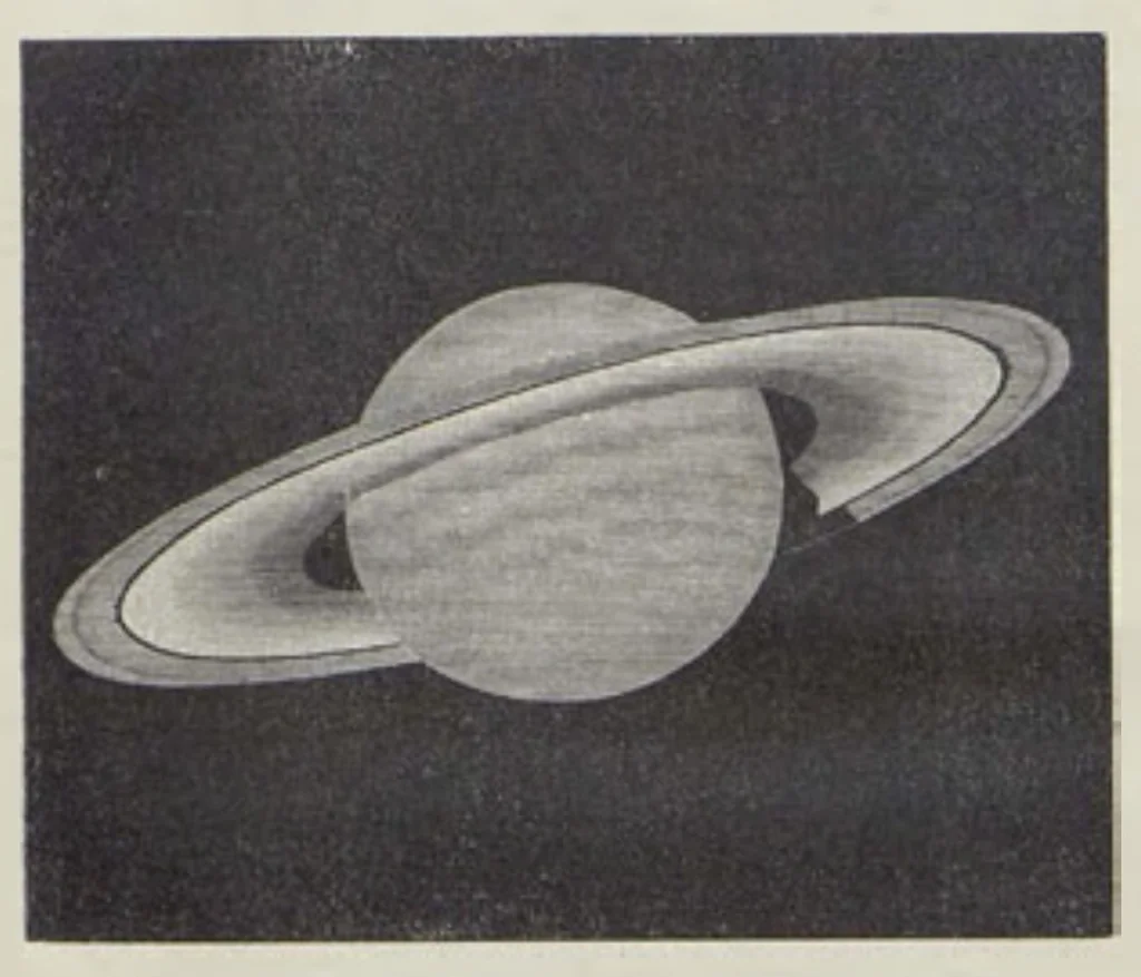 An illustration from Z říše hvězd, 1896, leaf 515