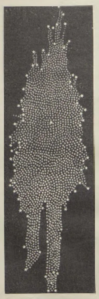 An illustration from Z říše hvězd, 1896, leaf 759
