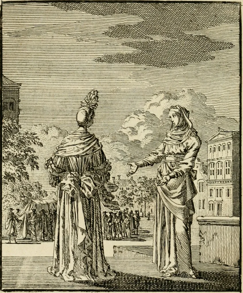An illustration from Zedelyke en stichtelyke gezangen, 1734, leaf 13