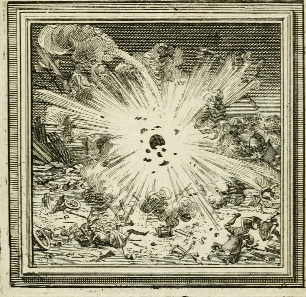 An illustration from Zederyke zinnebeelden der tonge, 1716, leaf 106