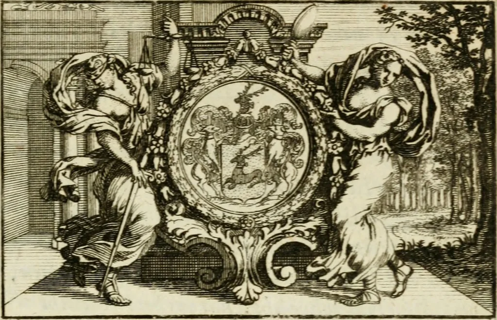 An illustration from Zederyke zinnebeelden der tonge, 1716, leaf 12