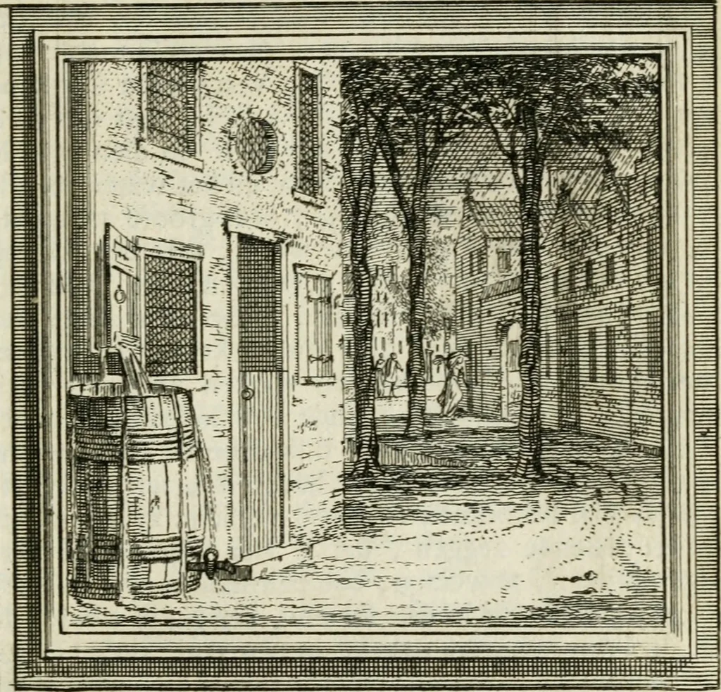 An illustration from Zederyke zinnebeelden der tonge, 1716, leaf 192