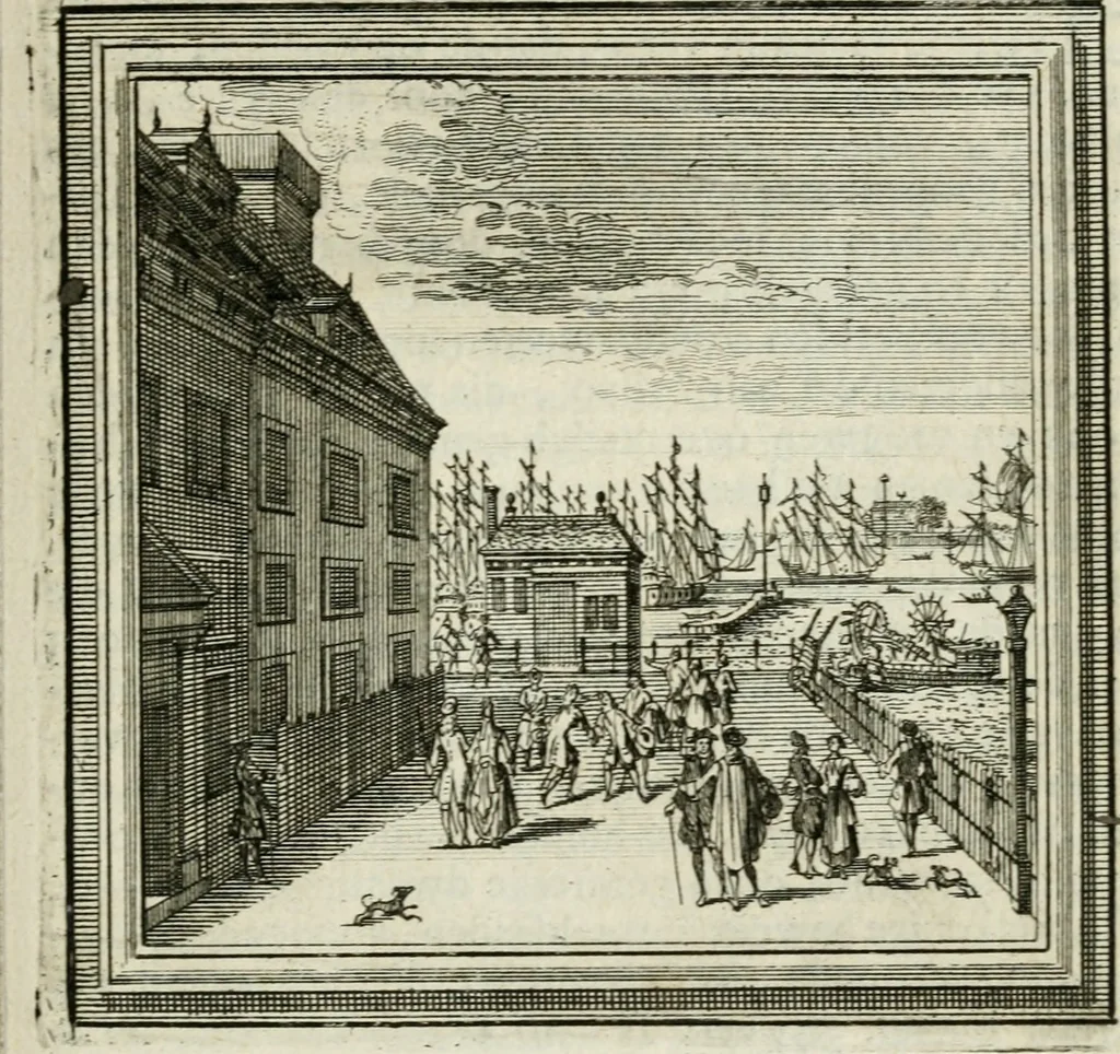 An illustration from Zederyke zinnebeelden der tonge, 1716, leaf 200