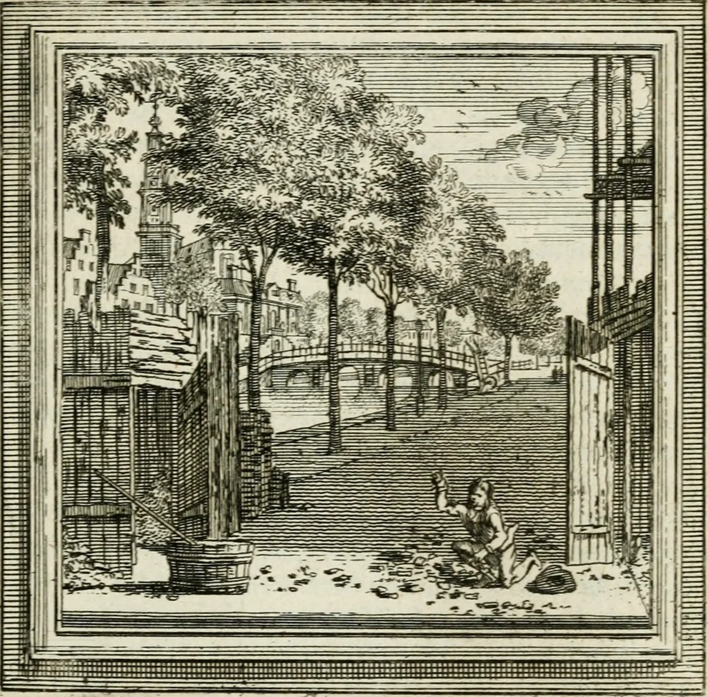 An illustration from Zederyke zinnebeelden der tonge, 1716, leaf 254