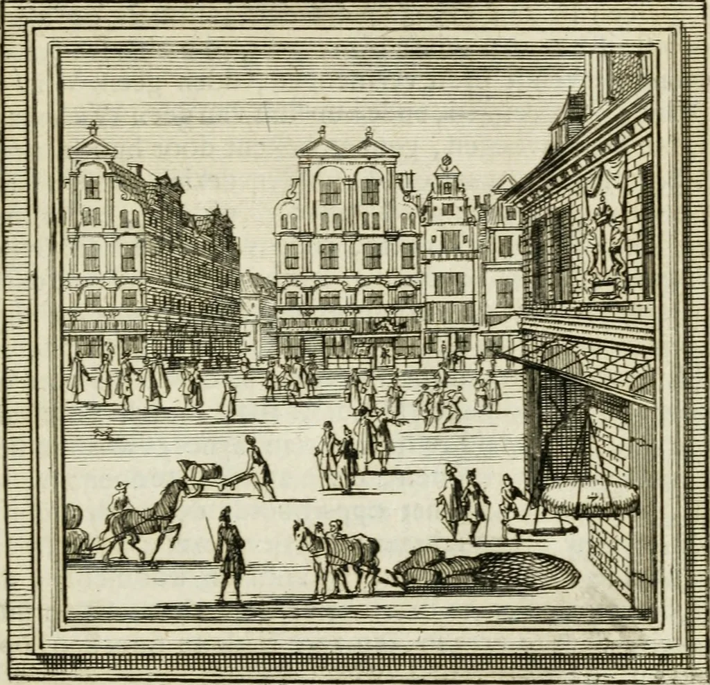 An illustration from Zederyke zinnebeelden der tonge, 1716, leaf 272