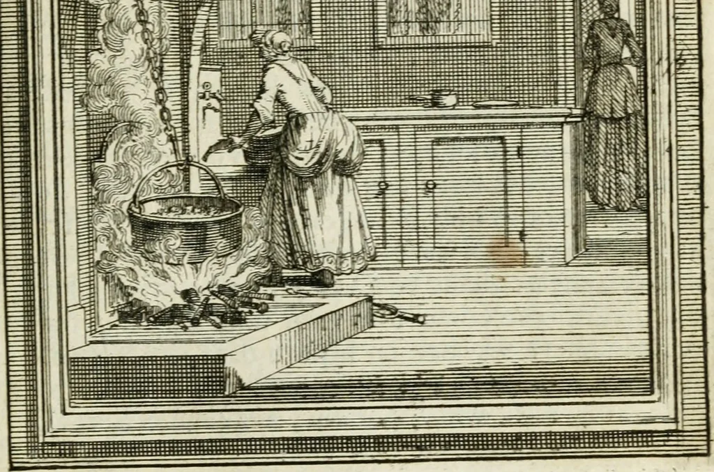 An illustration from Zederyke zinnebeelden der tonge, 1716, leaf 280