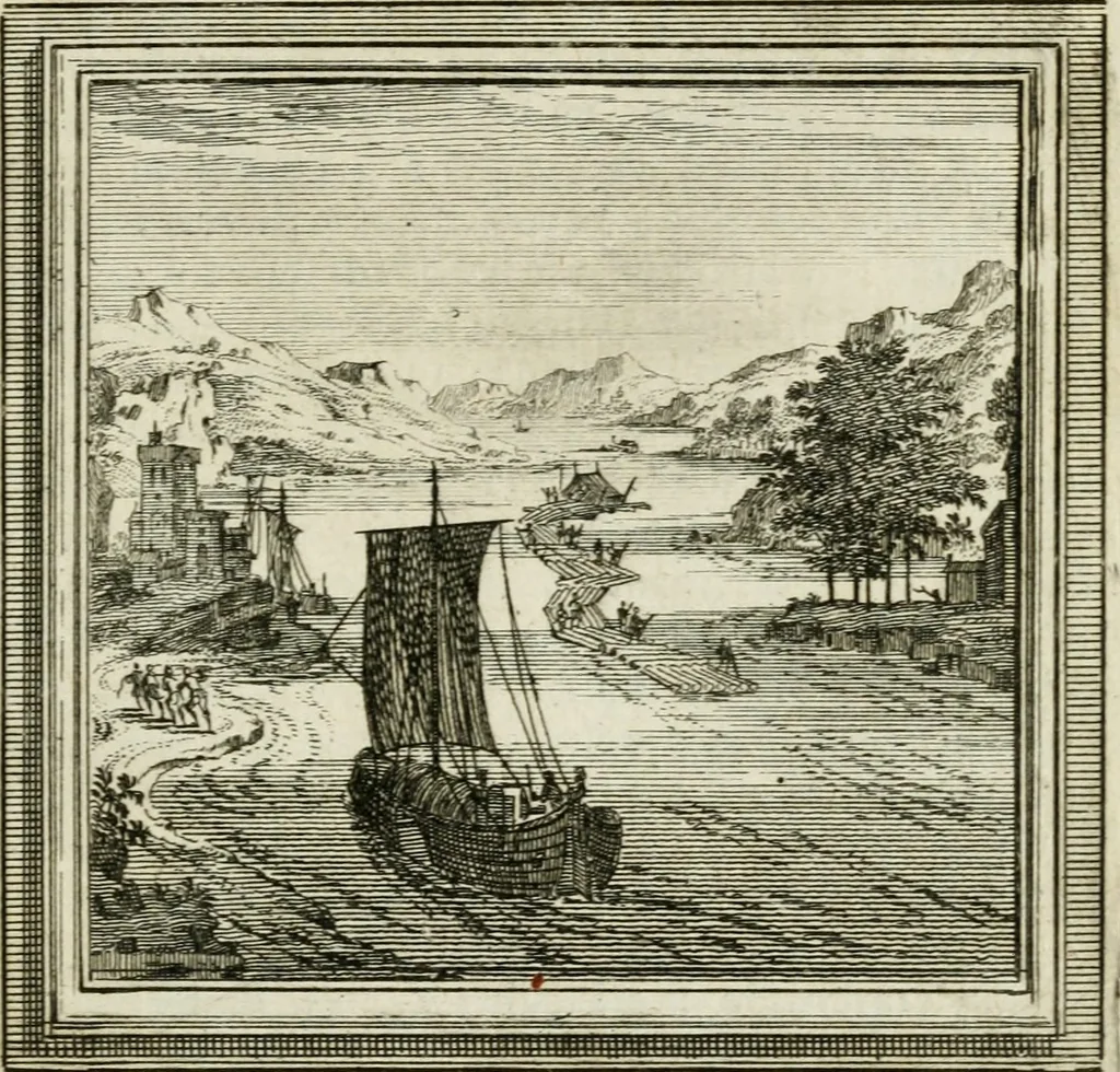 An illustration from Zederyke zinnebeelden der tonge, 1716, leaf 292