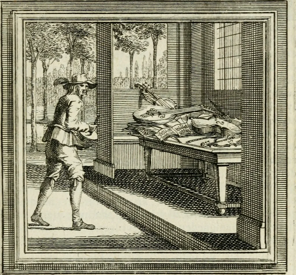 An illustration from Zederyke zinnebeelden der tonge, 1716, leaf 298