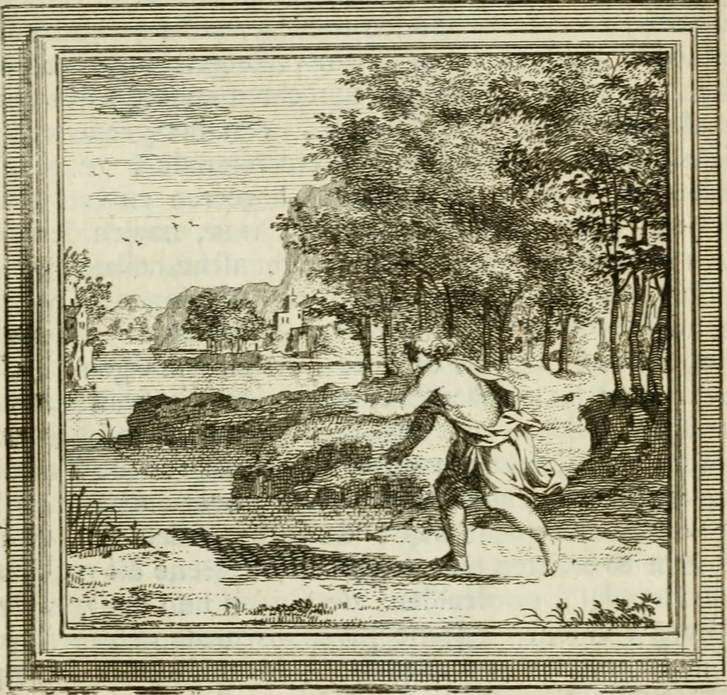 An illustration from Zederyke zinnebeelden der tonge, 1716, leaf 336