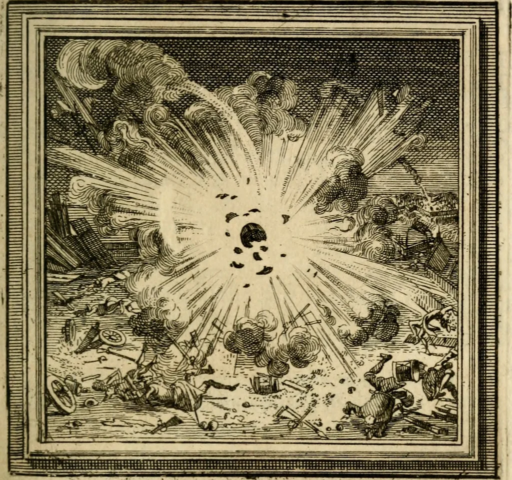 An illustration from Zederyke zinnebeelden der tonge, 1716, leaf 106
