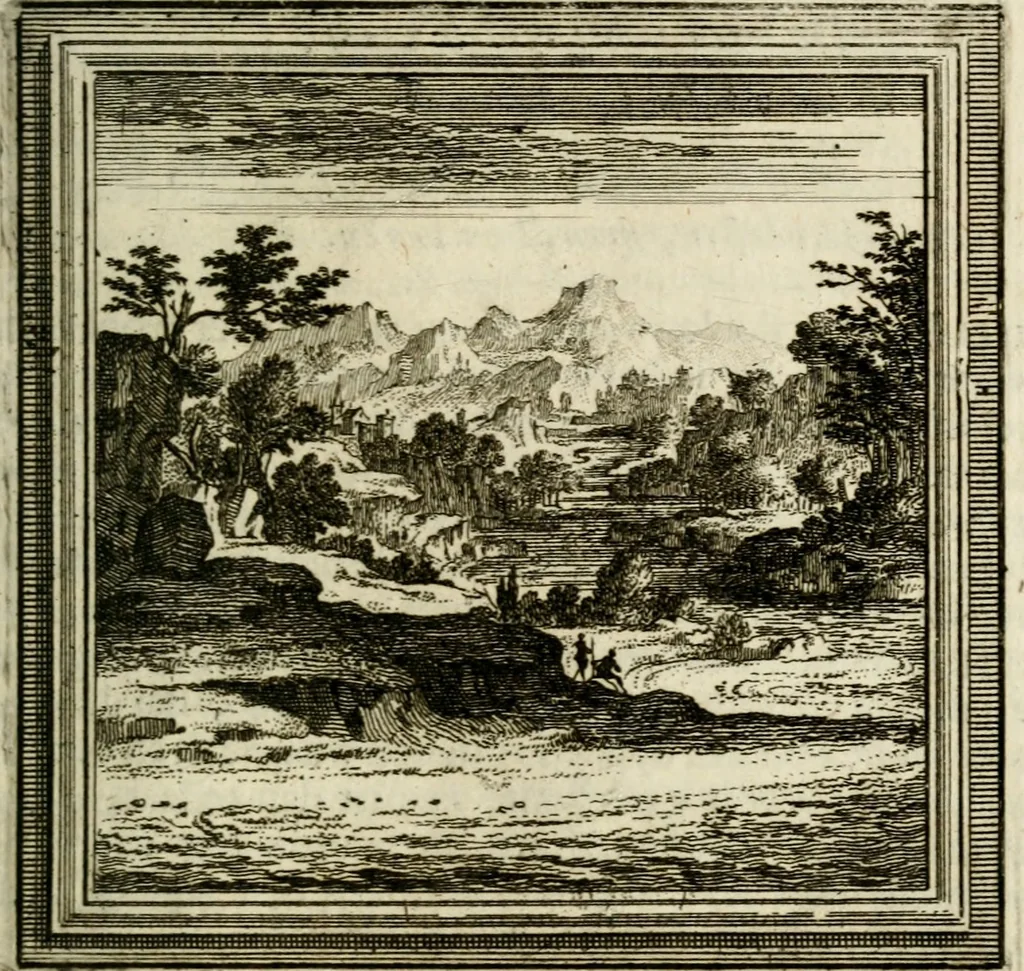 An illustration from Zederyke zinnebeelden der tonge, 1716, leaf 162