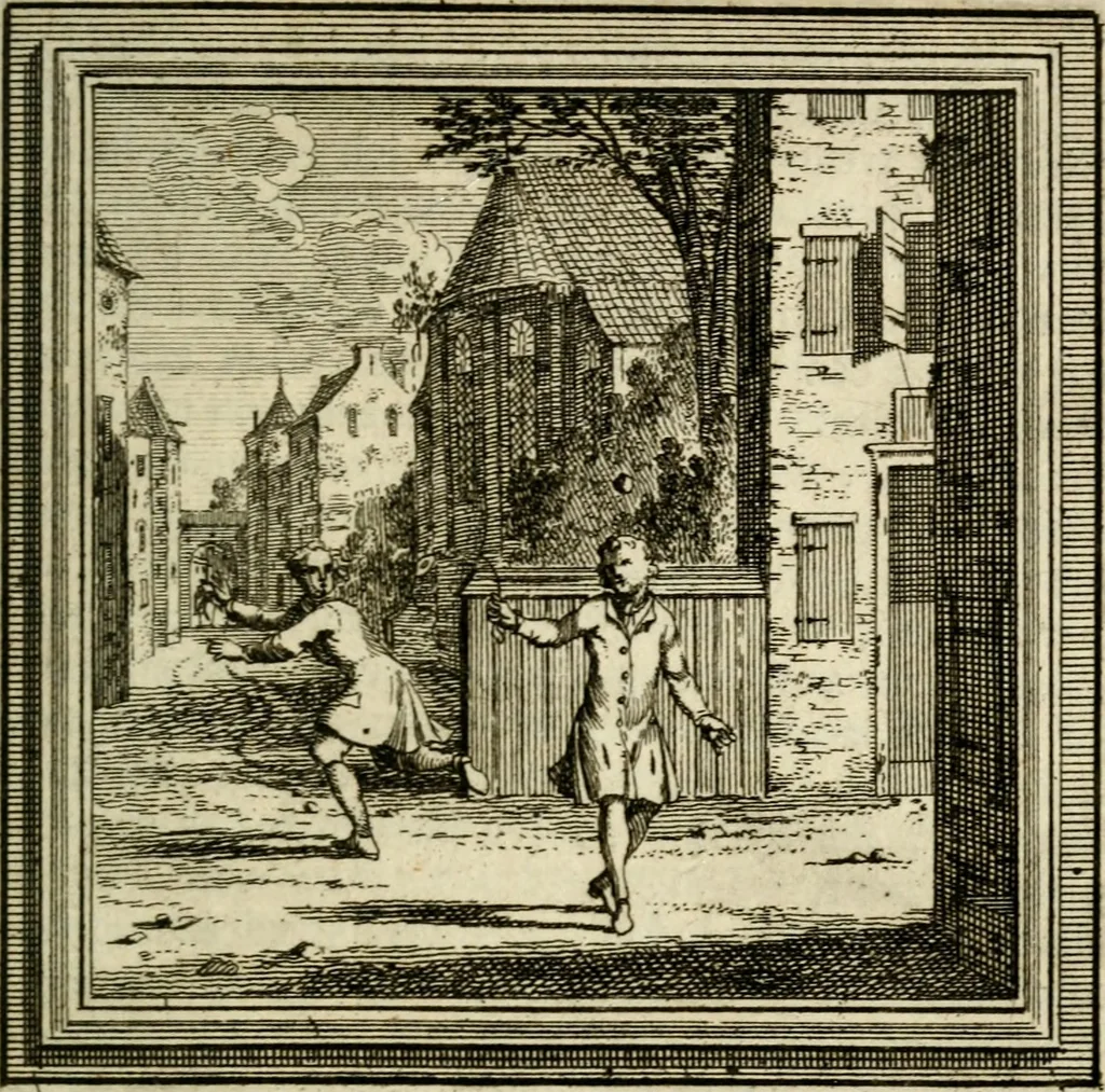 An illustration from Zederyke zinnebeelden der tonge, 1716, leaf 176