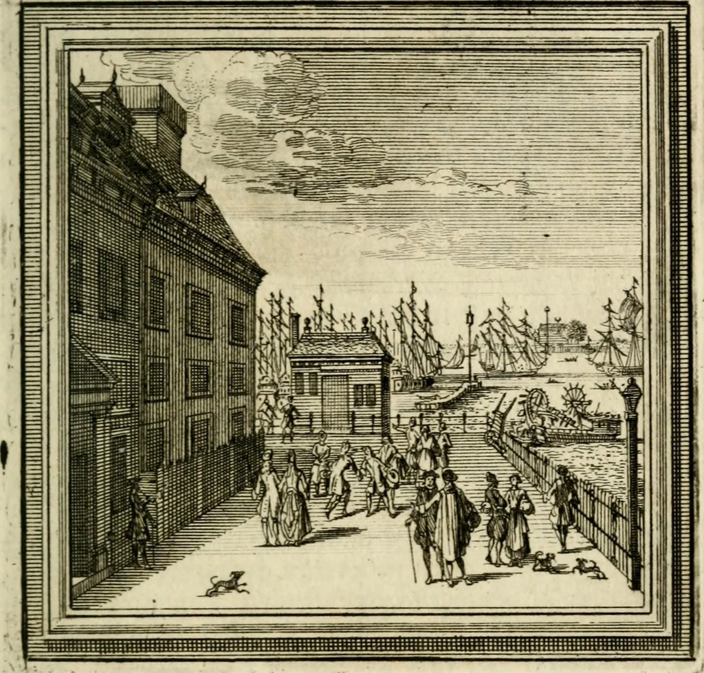 An illustration from Zederyke zinnebeelden der tonge, 1716, leaf 200