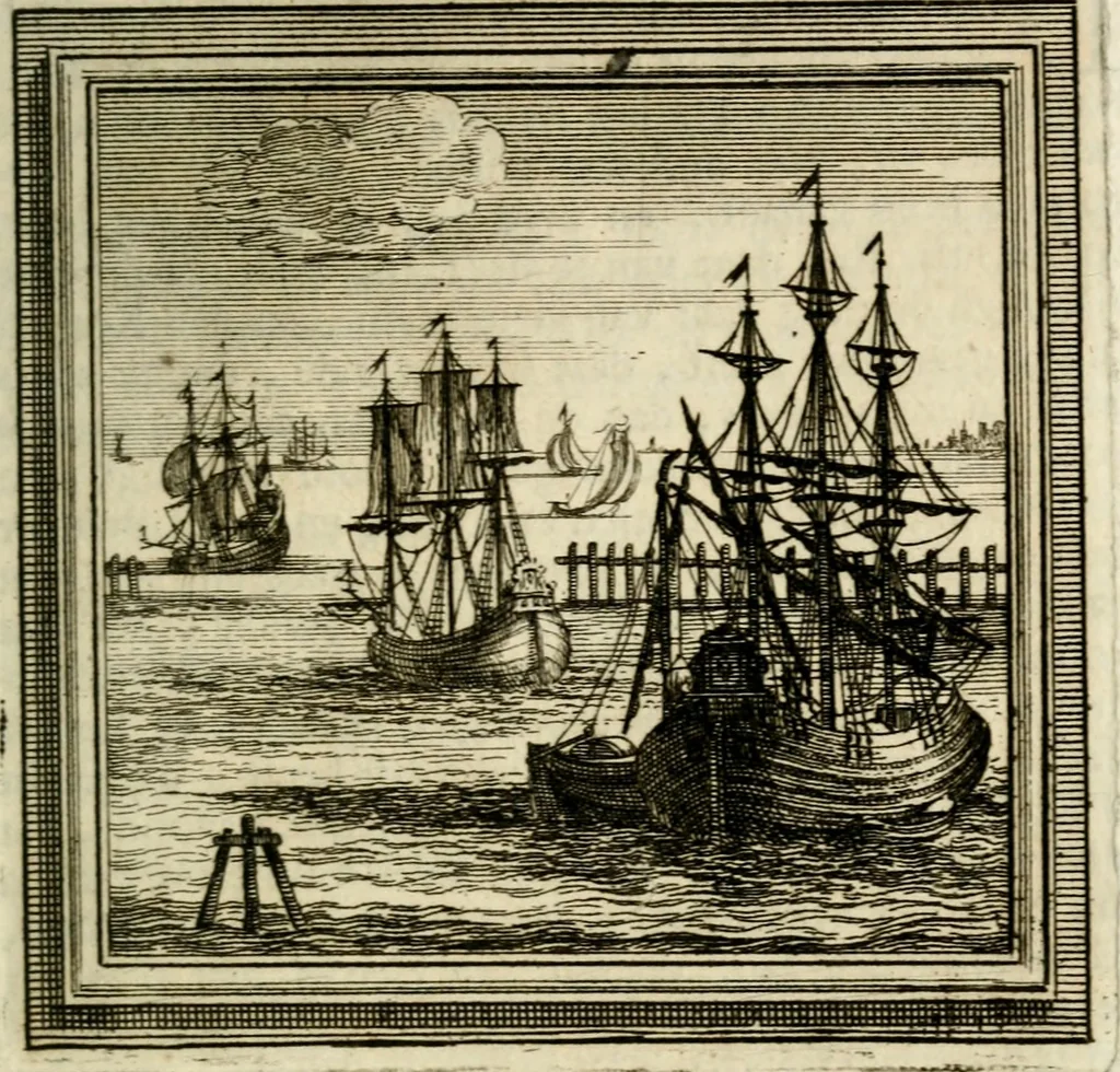 An illustration from Zederyke zinnebeelden der tonge, 1716, leaf 234