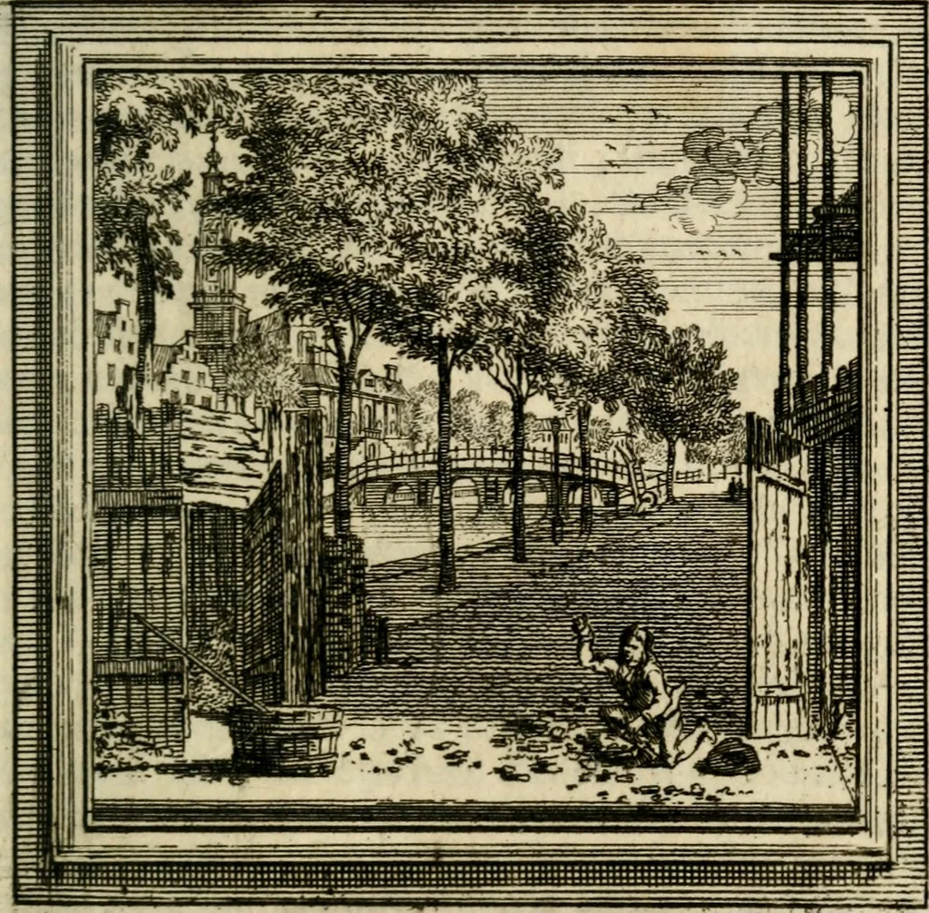 An illustration from Zederyke zinnebeelden der tonge, 1716, leaf 254