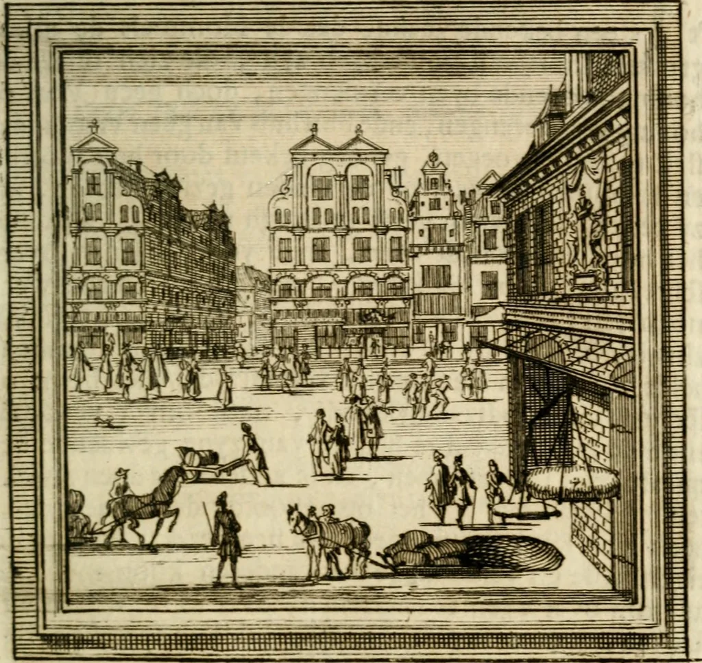 An illustration from Zederyke zinnebeelden der tonge, 1716, leaf 272