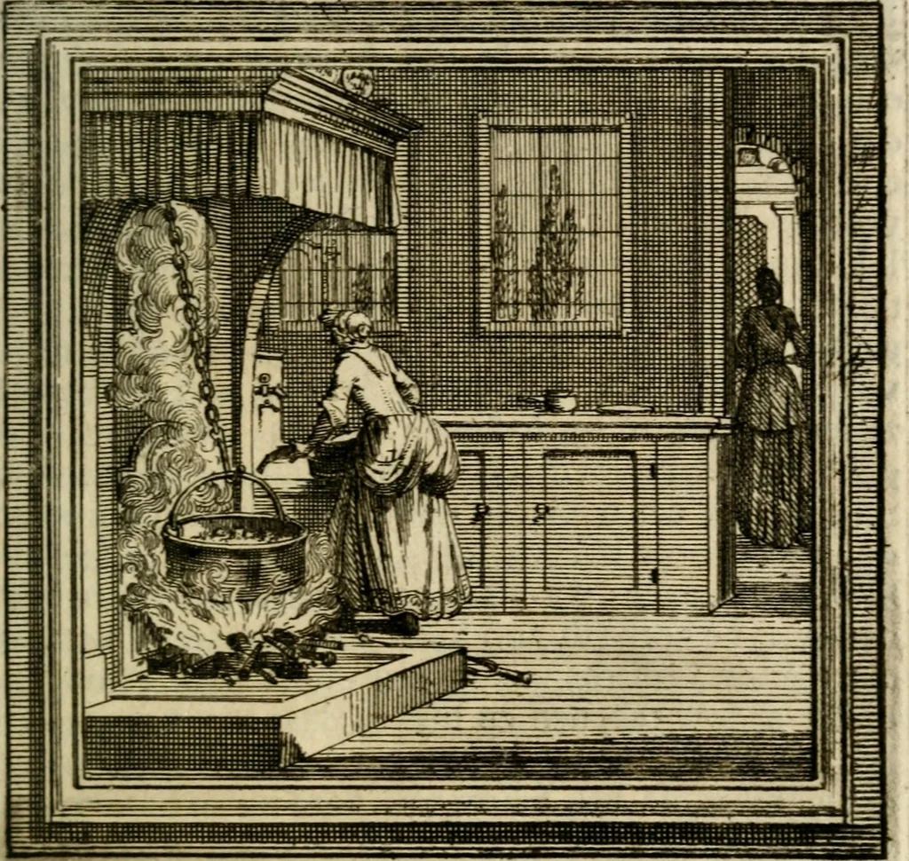 An illustration from Zederyke zinnebeelden der tonge, 1716, leaf 280
