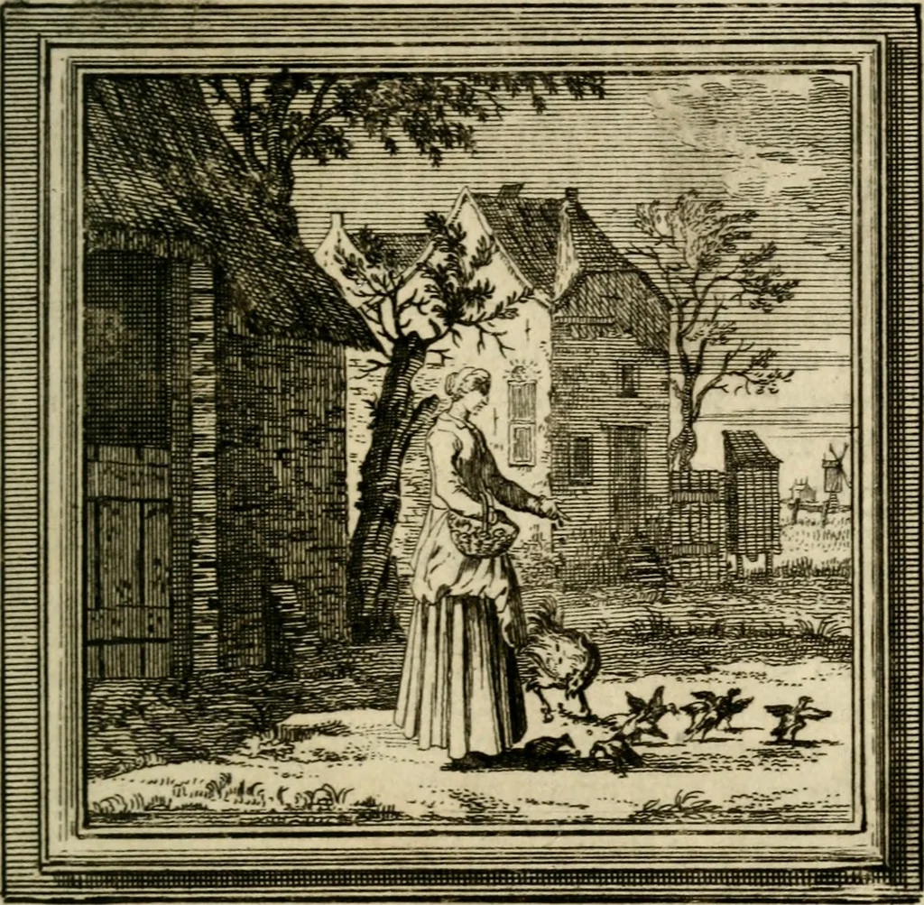 An illustration from Zederyke zinnebeelden der tonge, 1716, leaf 288