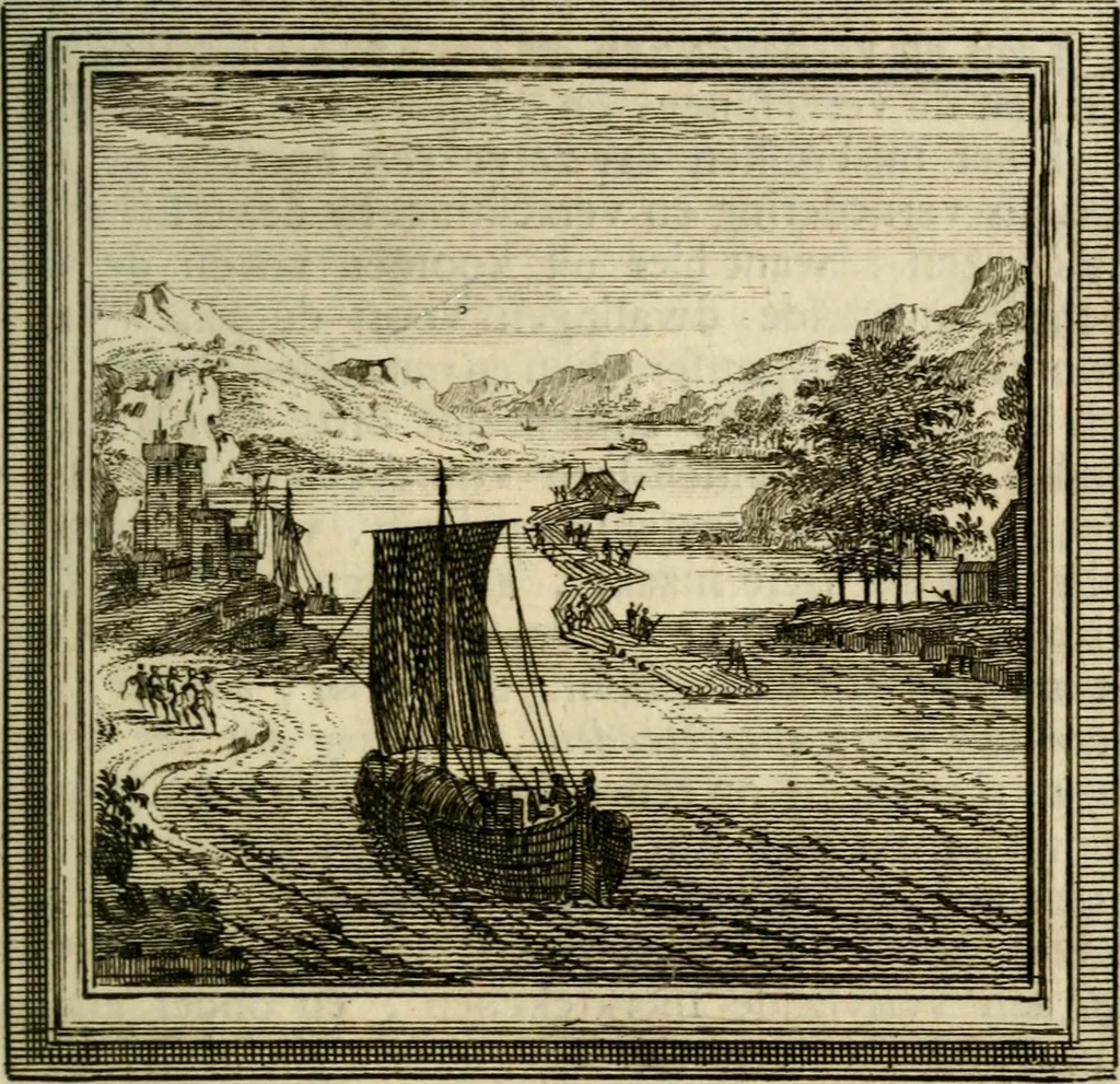 An illustration from Zederyke zinnebeelden der tonge, 1716, leaf 292