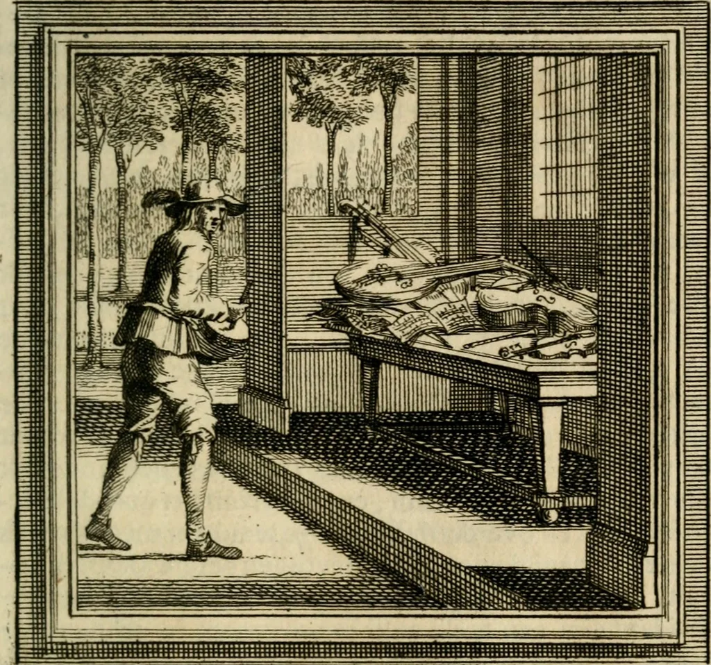 An illustration from Zederyke zinnebeelden der tonge, 1716, leaf 298