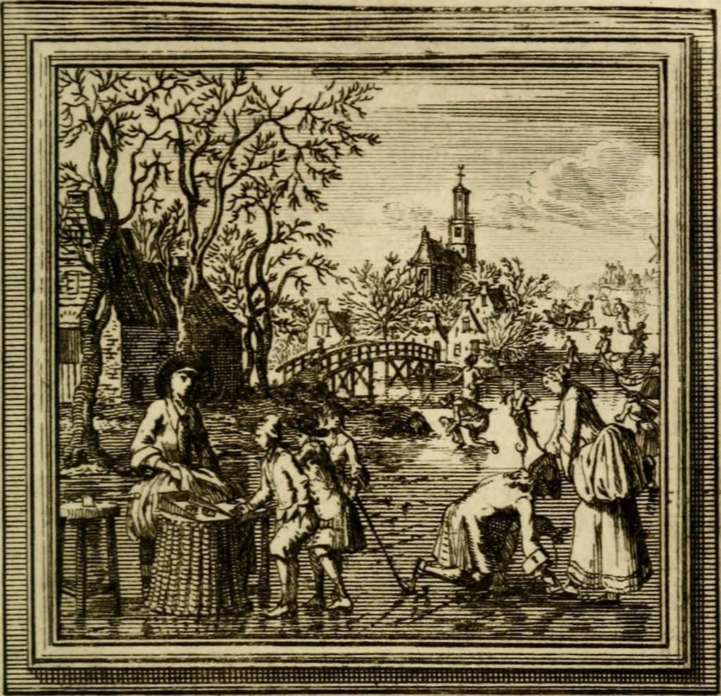 An illustration from Zederyke zinnebeelden der tonge, 1716, leaf 330