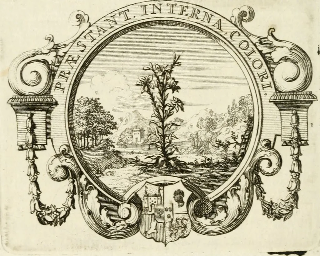 An illustration from Zederyke zinnebeelden der tonge, 1716, leaf 363