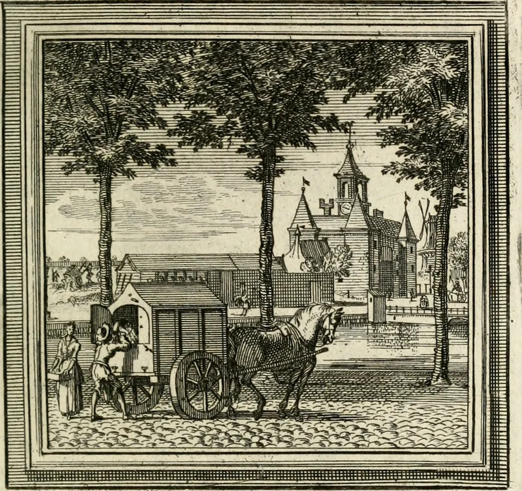 An illustration from Zederyke zinnebeelden der tonge, 1764, leaf 172