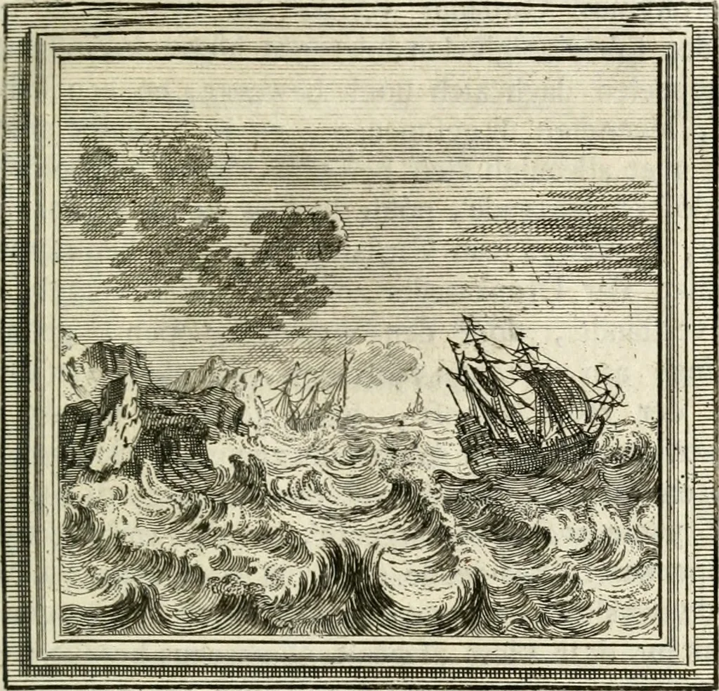 An illustration from Zederyke zinnebeelden der tonge, 1764, leaf 188