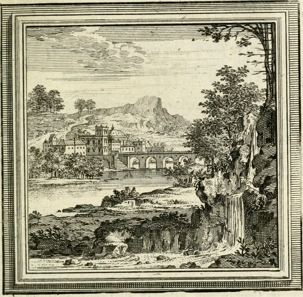 An illustration from Zederyke zinnebeelden der tonge, 1764, leaf 196