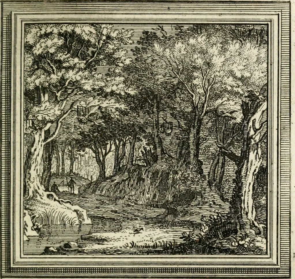 An illustration from Zederyke zinnebeelden der tonge, 1764, leaf 212