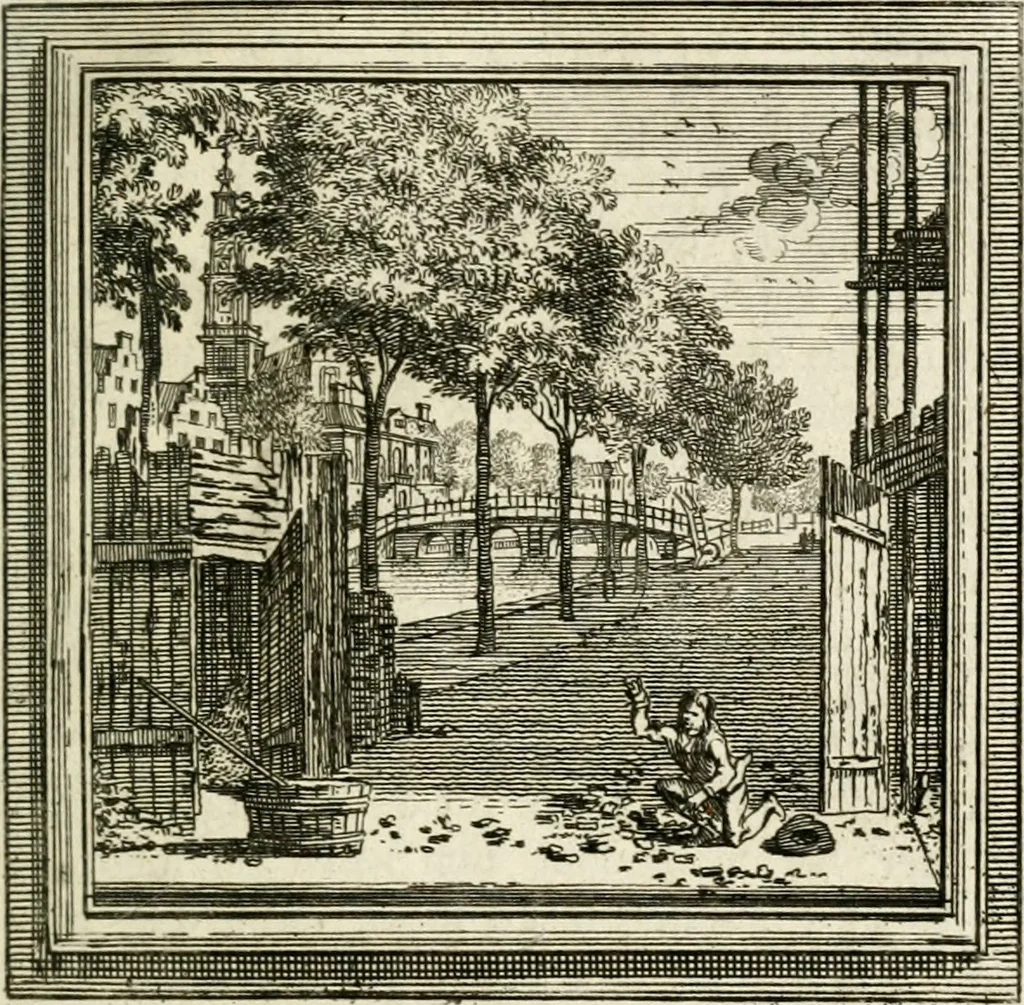 An illustration from Zederyke zinnebeelden der tonge, 1764, leaf 352