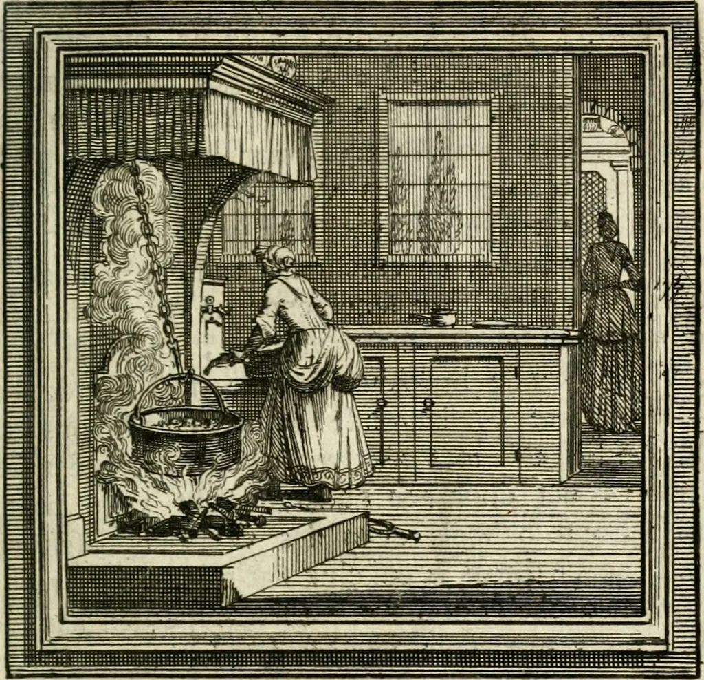An illustration from Zederyke zinnebeelden der tonge, 1764, leaf 378