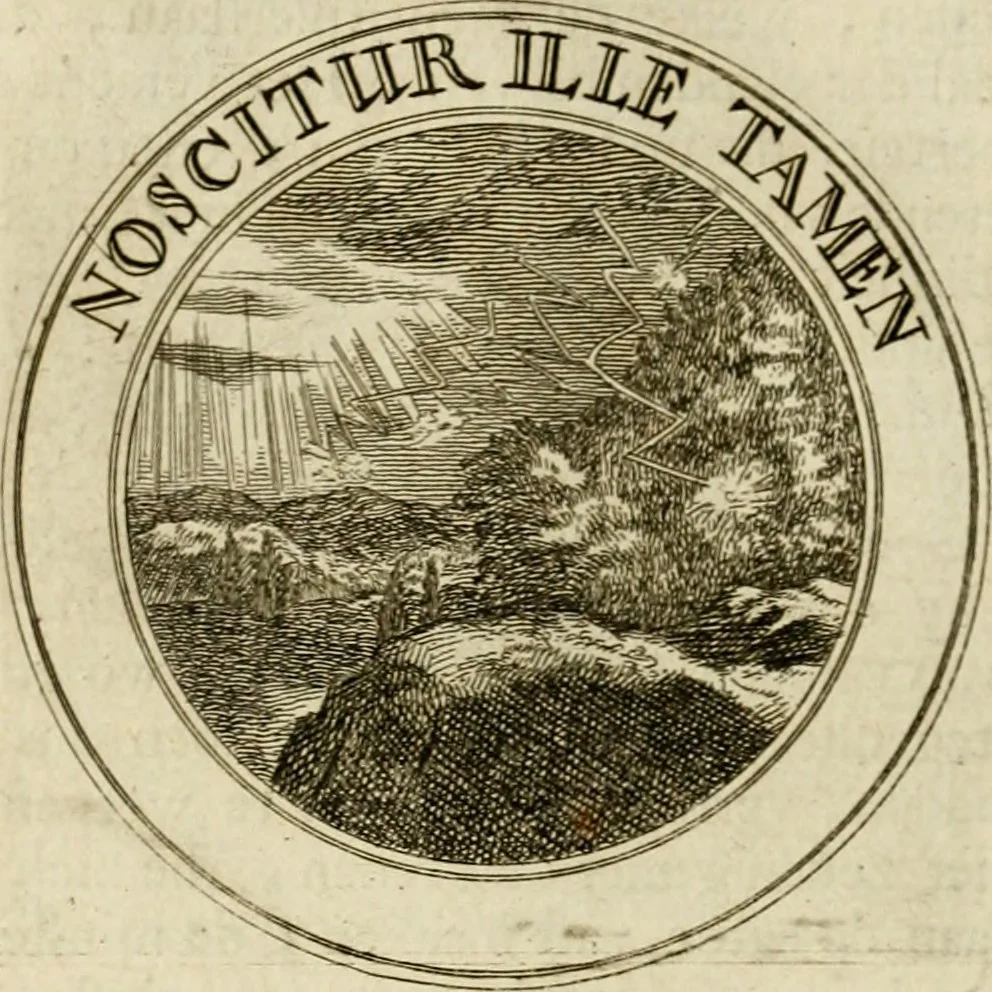 An illustration from Zederyke zinnebeelden : vertoont in konstplaten, door kragtige redeneeringen en maat-digten nutte van het menschelyke leven toegepast, 1713, leaf 105