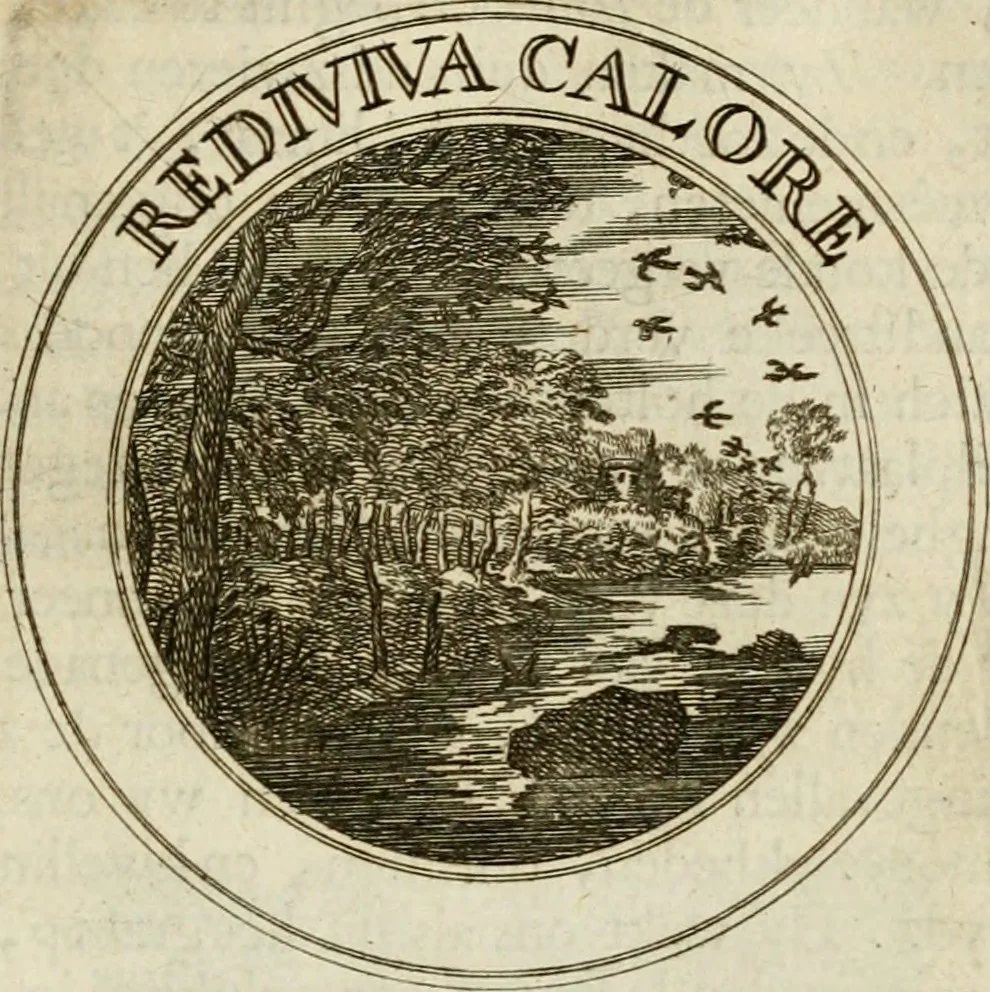 An illustration from Zederyke zinnebeelden : vertoont in konstplaten, door kragtige redeneeringen en maat-digten nutte van het menschelyke leven toegepast, 1713, leaf 120