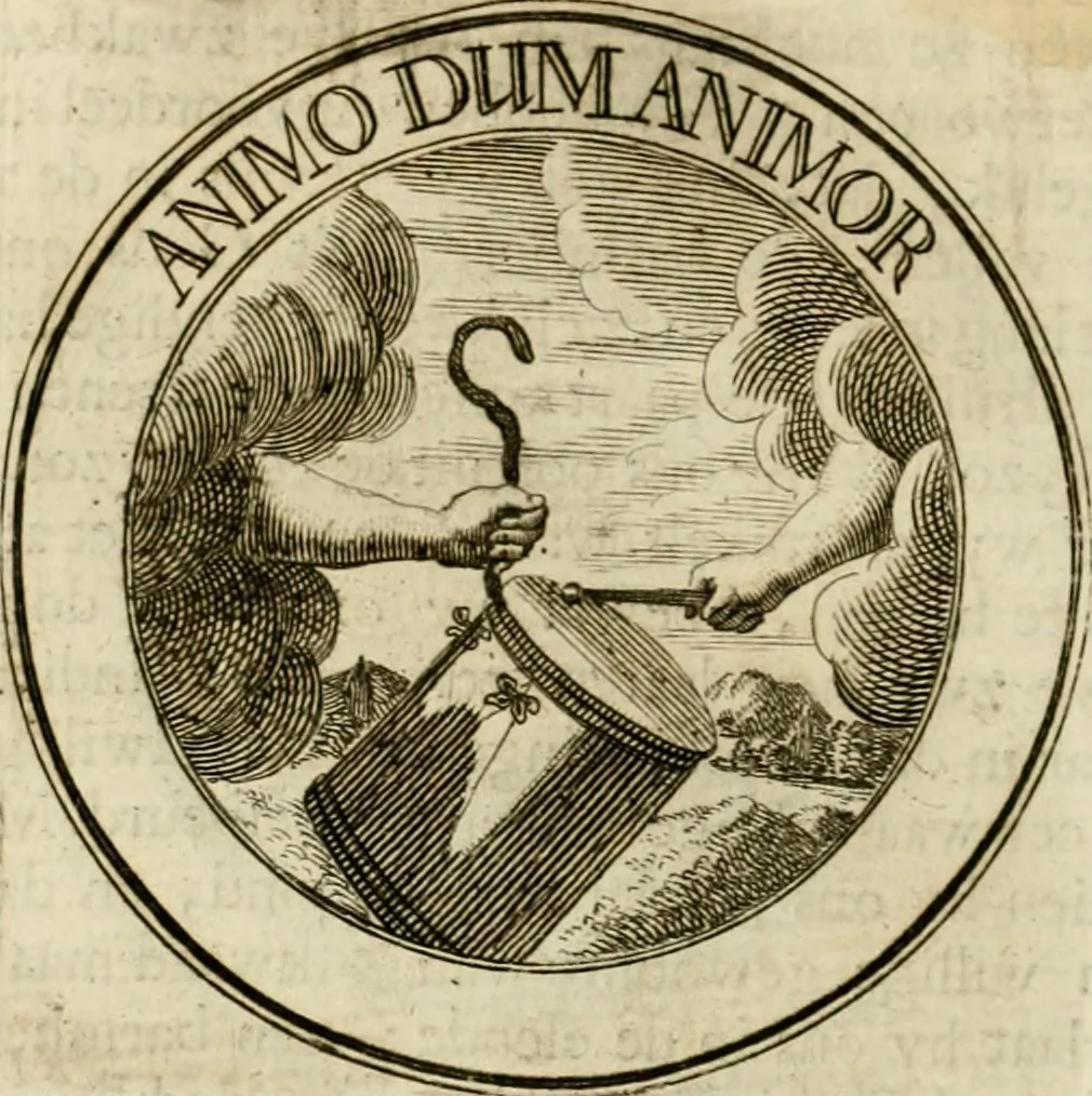 An illustration from Zederyke zinnebeelden : vertoont in konstplaten, door kragtige redeneeringen en maat-digten nutte van het menschelyke leven toegepast, 1713, leaf 125