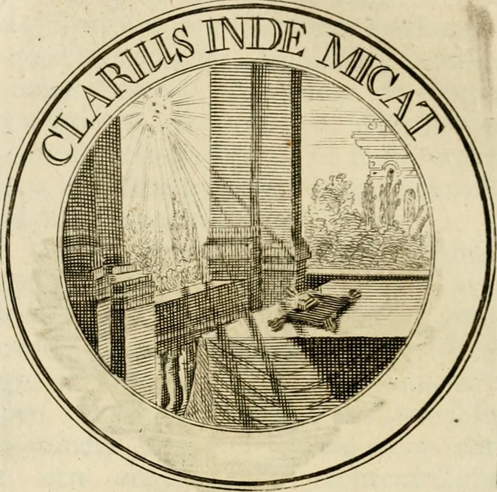 An illustration from Zederyke zinnebeelden : vertoont in konstplaten, door kragtige redeneeringen en maat-digten nutte van het menschelyke leven toegepast, 1713, leaf 135