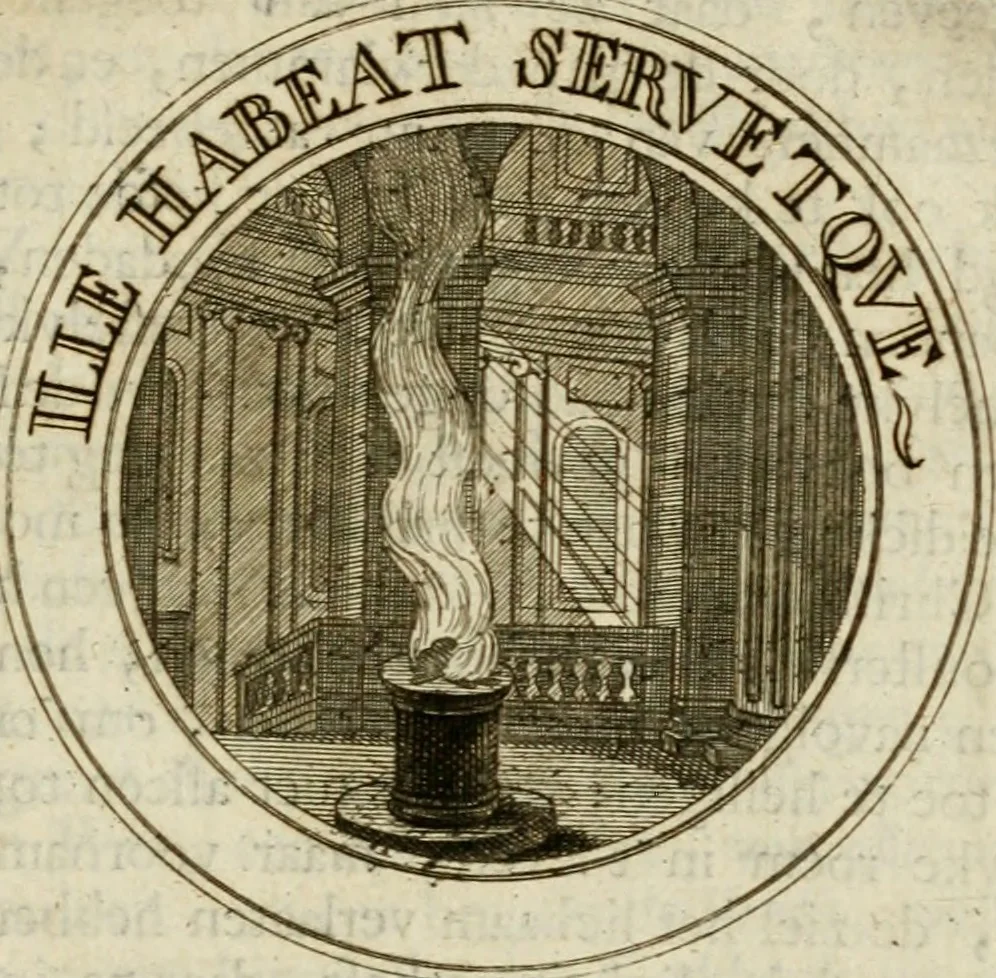 An illustration from Zederyke zinnebeelden : vertoont in konstplaten, door kragtige redeneeringen en maat-digten nutte van het menschelyke leven toegepast, 1713, leaf 14