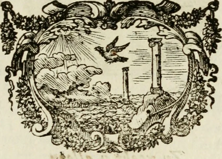 An illustration from Zederyke zinnebeelden : vertoont in konstplaten, door kragtige redeneeringen en maat-digten nutte van het menschelyke leven toegepast, 1713, leaf 172