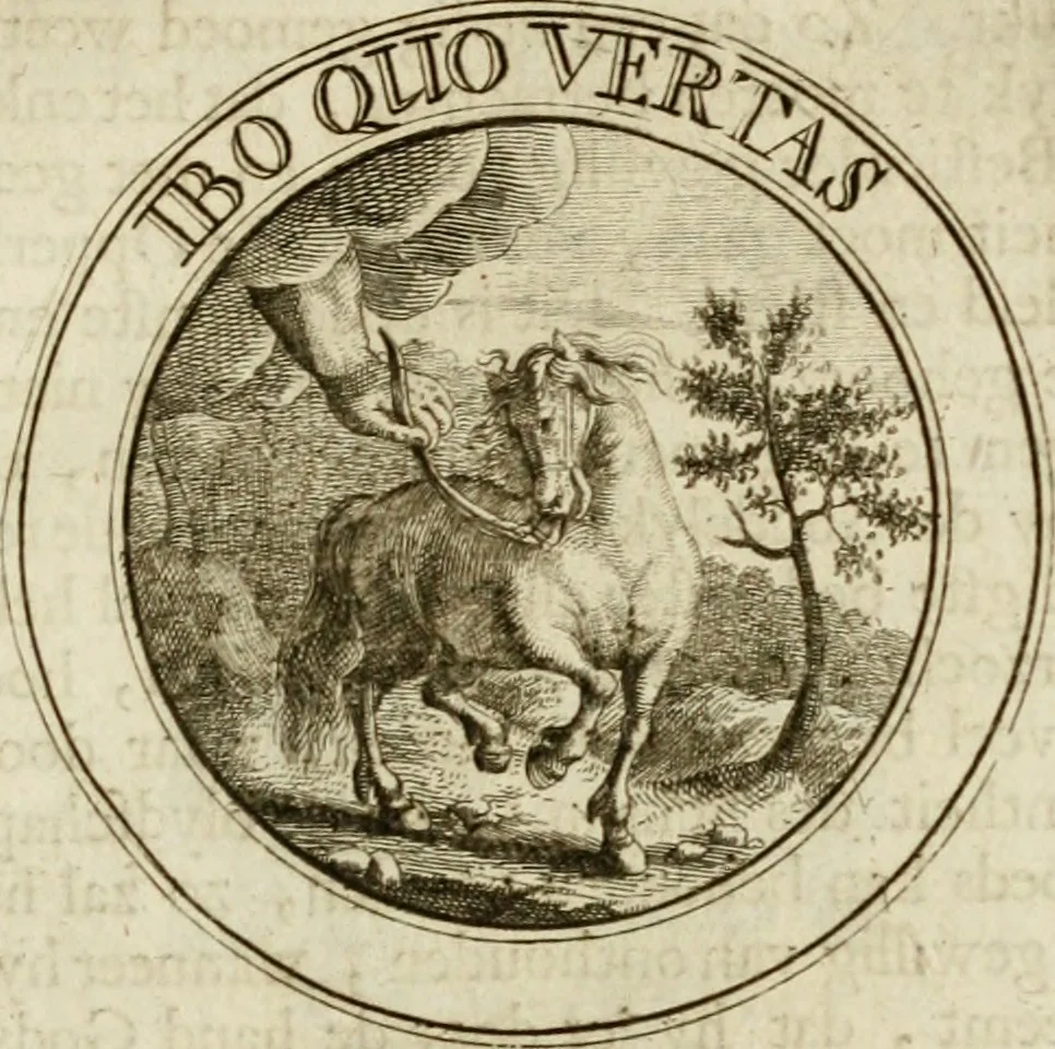 An illustration from Zederyke zinnebeelden : vertoont in konstplaten, door kragtige redeneeringen en maat-digten nutte van het menschelyke leven toegepast, 1713, leaf 176