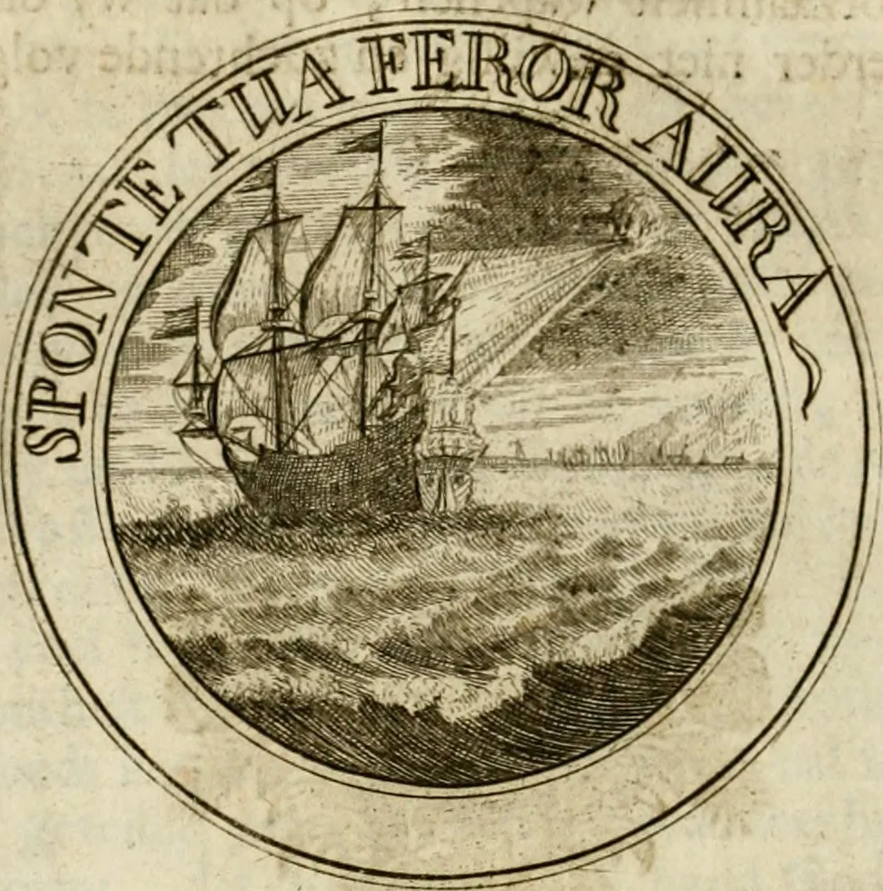 An illustration from Zederyke zinnebeelden : vertoont in konstplaten, door kragtige redeneeringen en maat-digten nutte van het menschelyke leven toegepast, 1713, leaf 179