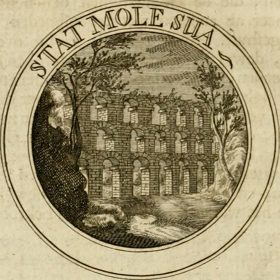 An illustration from Zederyke zinnebeelden : vertoont in konstplaten, door kragtige redeneeringen en maat-digten nutte van het menschelyke leven toegepast, 1713, leaf 197
