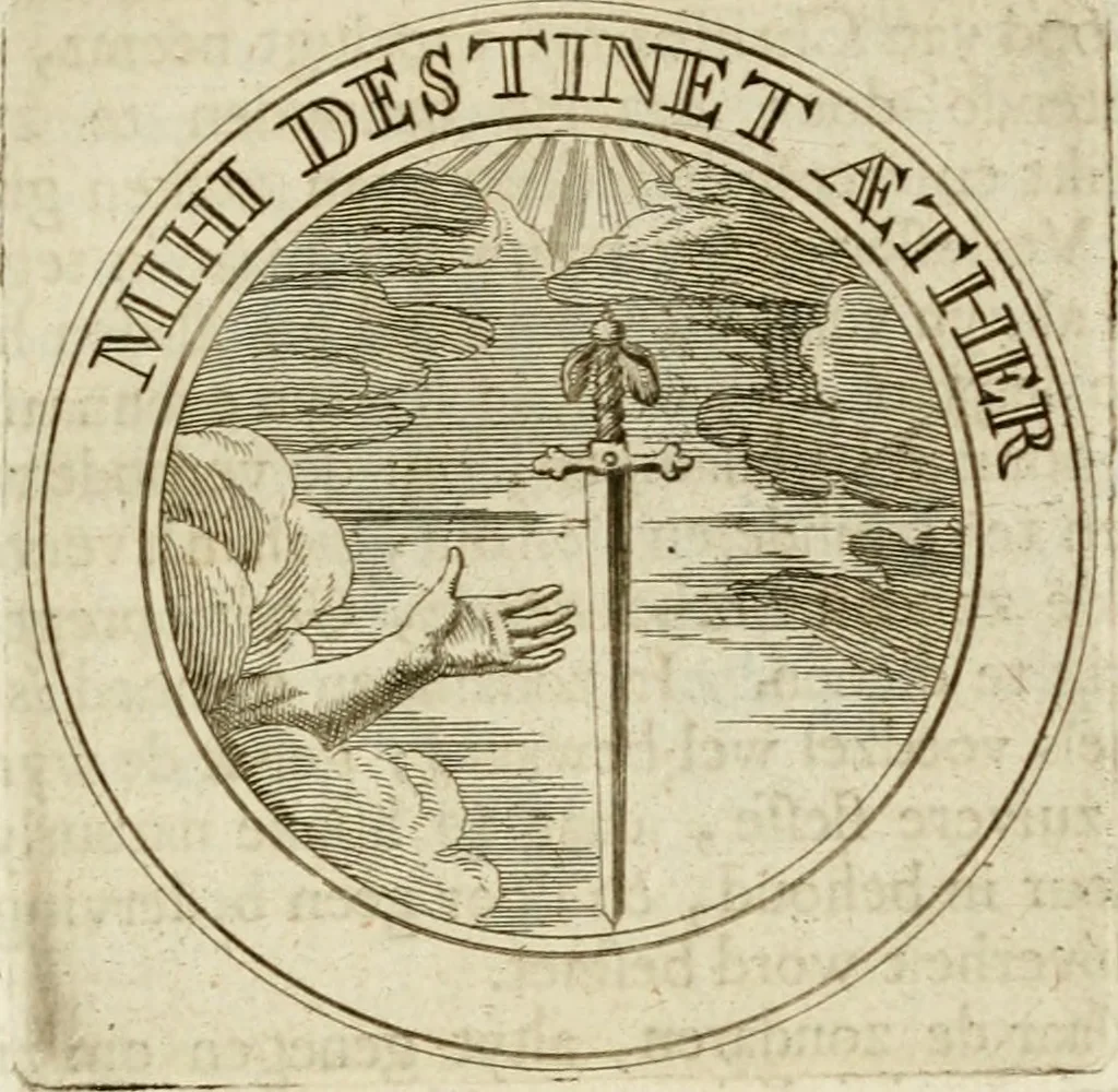 An illustration from Zederyke zinnebeelden : vertoont in konstplaten, door kragtige redeneeringen en maat-digten nutte van het menschelyke leven toegepast, 1713, leaf 224