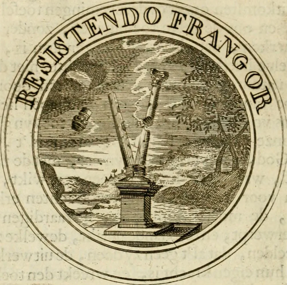 An illustration from Zederyke zinnebeelden : vertoont in konstplaten, door kragtige redeneeringen en maat-digten nutte van het menschelyke leven toegepast, 1713, leaf 27