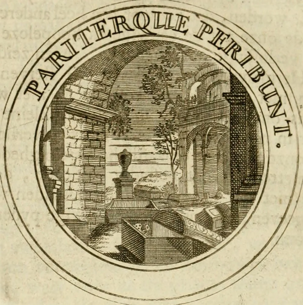 An illustration from Zederyke zinnebeelden : vertoont in konstplaten, door kragtige redeneeringen en maat-digten nutte van het menschelyke leven toegepast, 1713, leaf 275