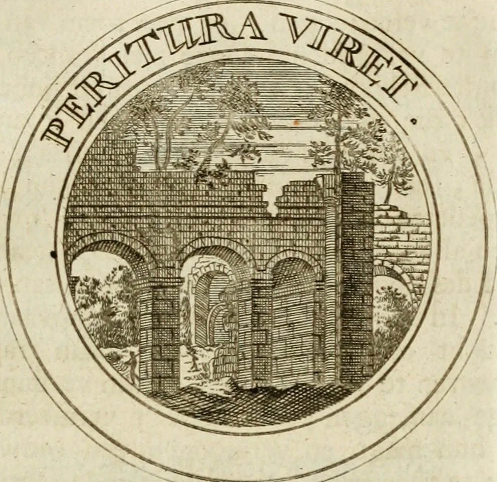 An illustration from Zederyke zinnebeelden : vertoont in konstplaten, door kragtige redeneeringen en maat-digten nutte van het menschelyke leven toegepast, 1713, leaf 278