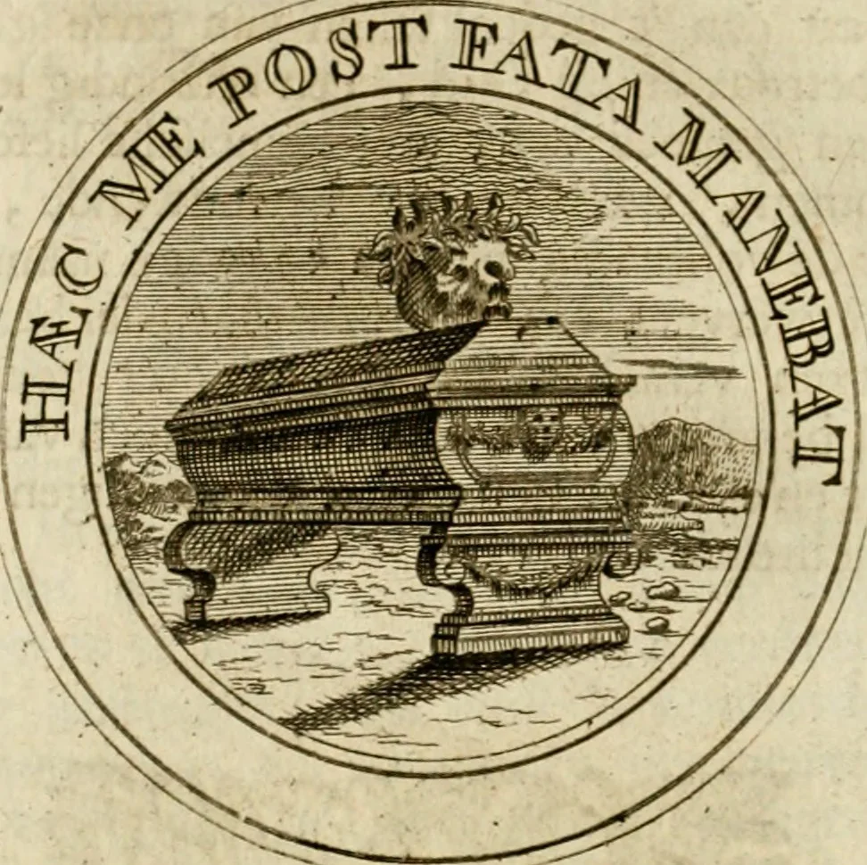 An illustration from Zederyke zinnebeelden : vertoont in konstplaten, door kragtige redeneeringen en maat-digten nutte van het menschelyke leven toegepast, 1713, leaf 281
