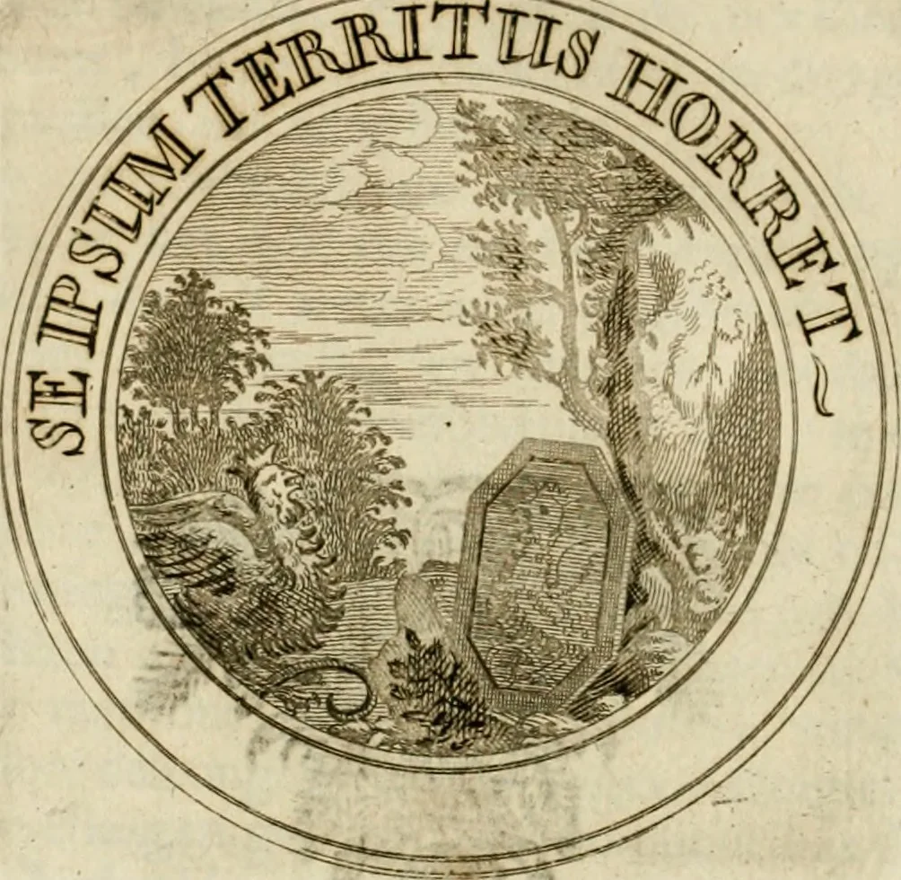 An illustration from Zederyke zinnebeelden : vertoont in konstplaten, door kragtige redeneeringen en maat-digten nutte van het menschelyke leven toegepast, 1713, leaf 39