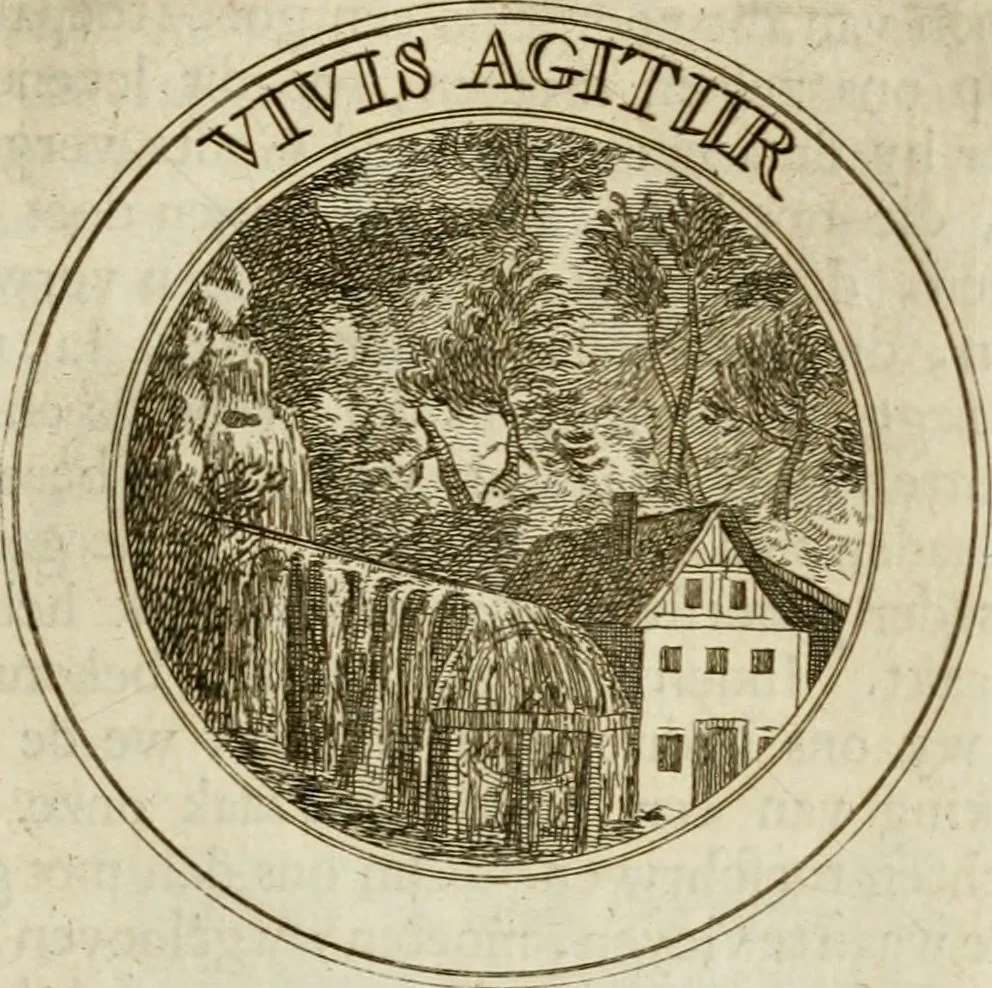 An illustration from Zederyke zinnebeelden : vertoont in konstplaten, door kragtige redeneeringen en maat-digten nutte van het menschelyke leven toegepast, 1713, leaf 58