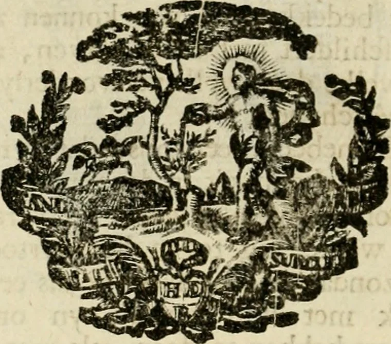 An illustration from Zederyke zinnebeelden : vertoont in konstplaten, door kragtige redeneeringen en maat-digten nutte van het menschelyke leven toegepast, 1713, leaf 63